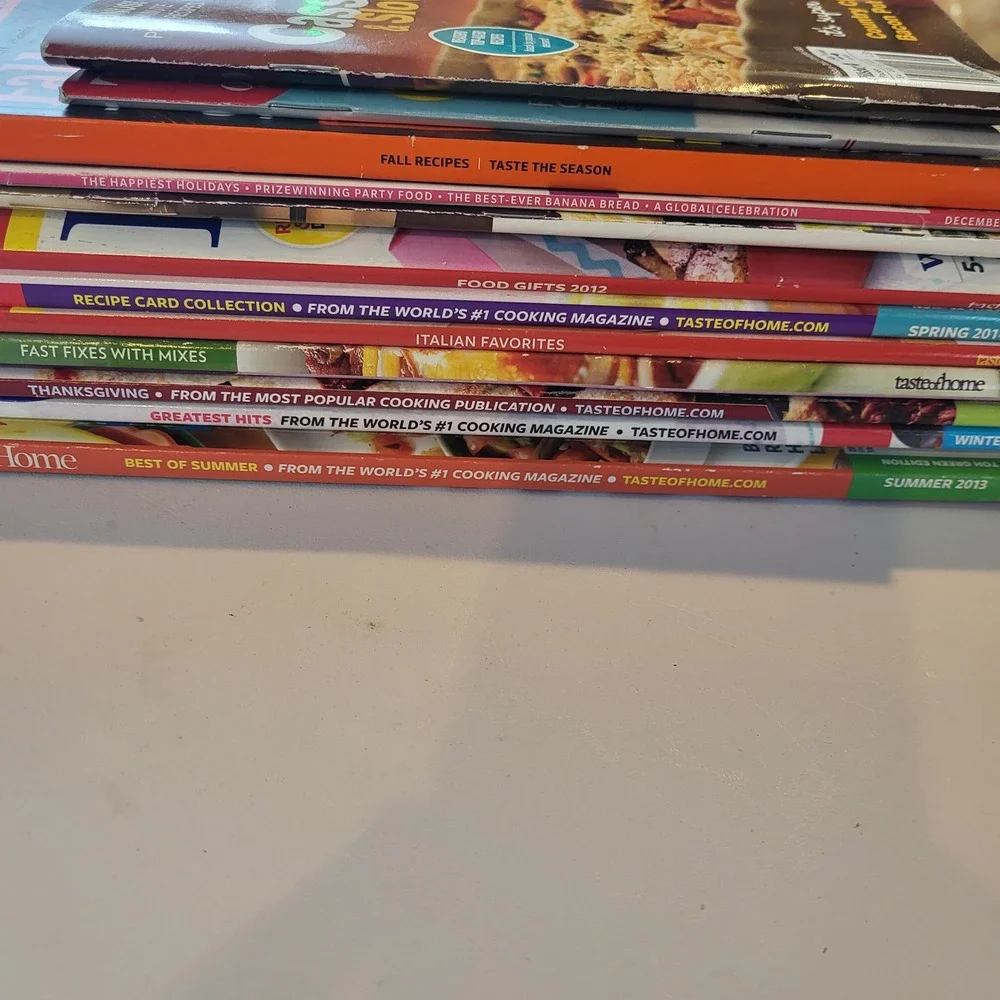 Taste of Home Pillsbury Magazine Lot 12 Holiday Summer Italian Recipes Casserole